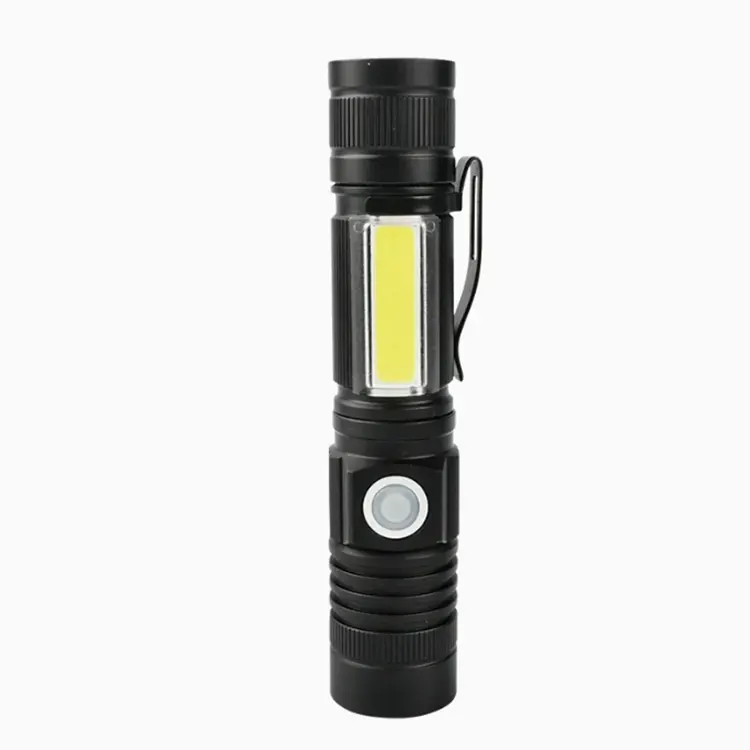 LED COB Rechargeable Flashlight